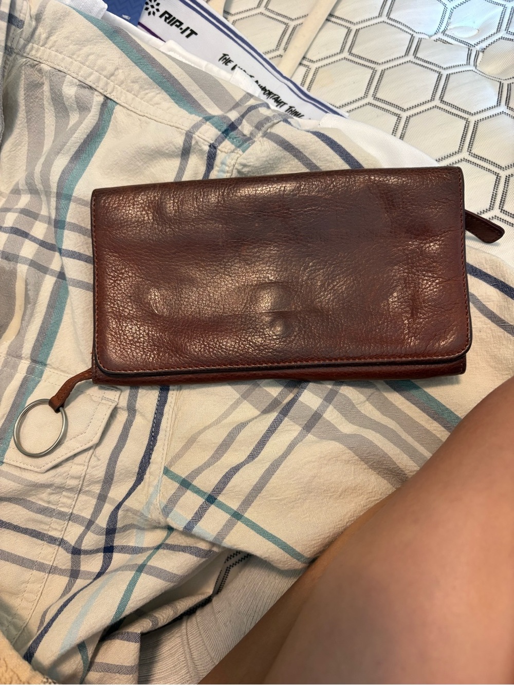 Osprey & Marley Brown Leather Wallet